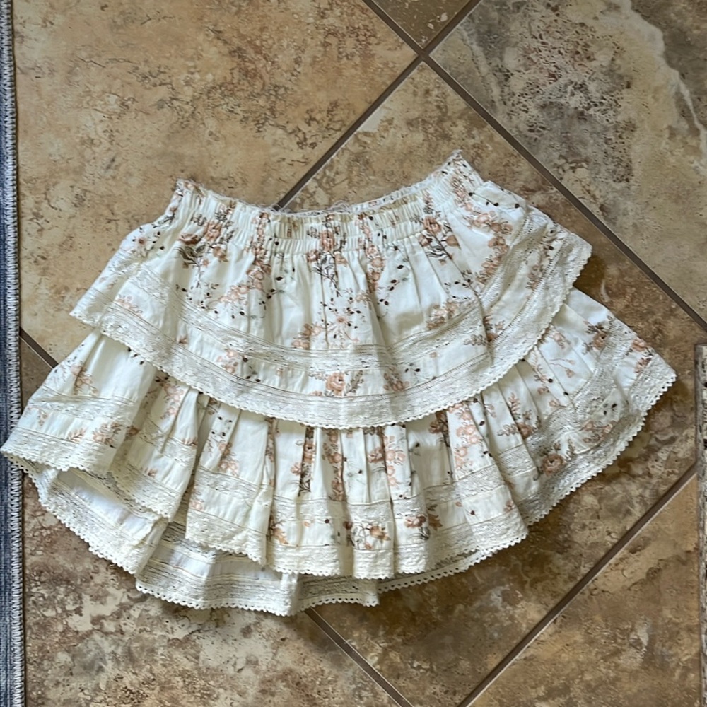 Loveshackfancy ruffle skirt